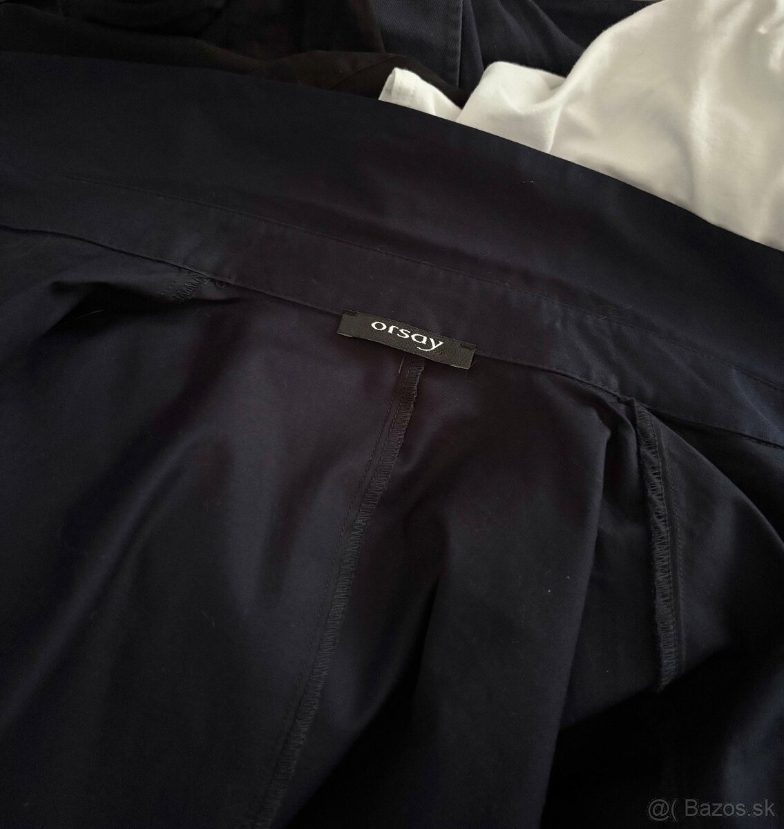 Tmavomodré šaty Orsay - 5