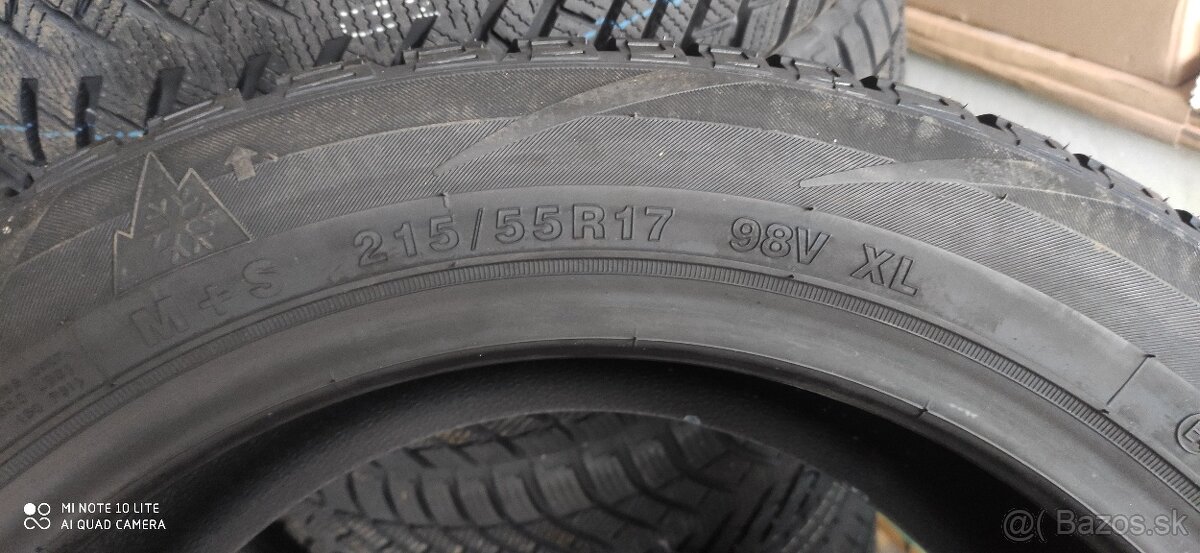 Zimné pneumatiky 215/55 r17 - 5