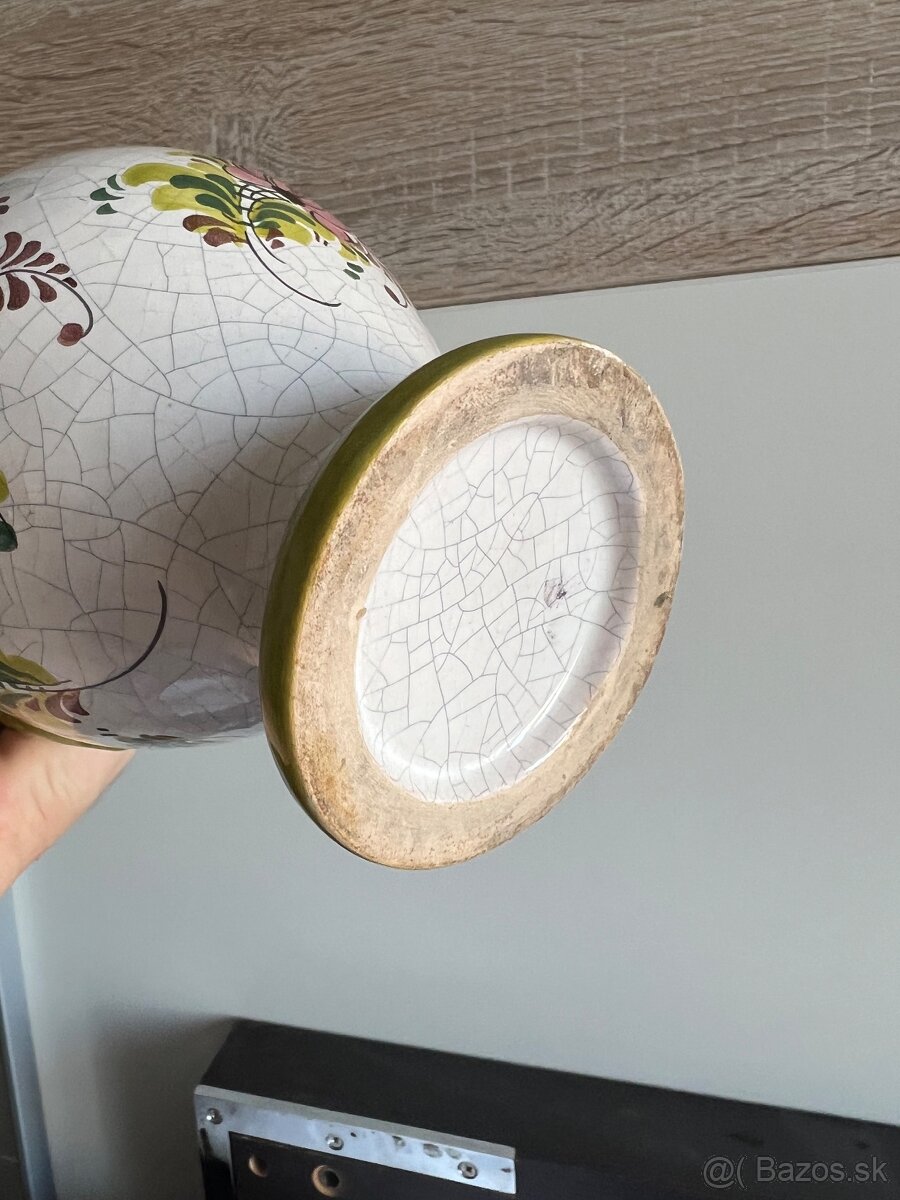 Zaujimaby vysoky taliansky krigel rucne malovany - 5