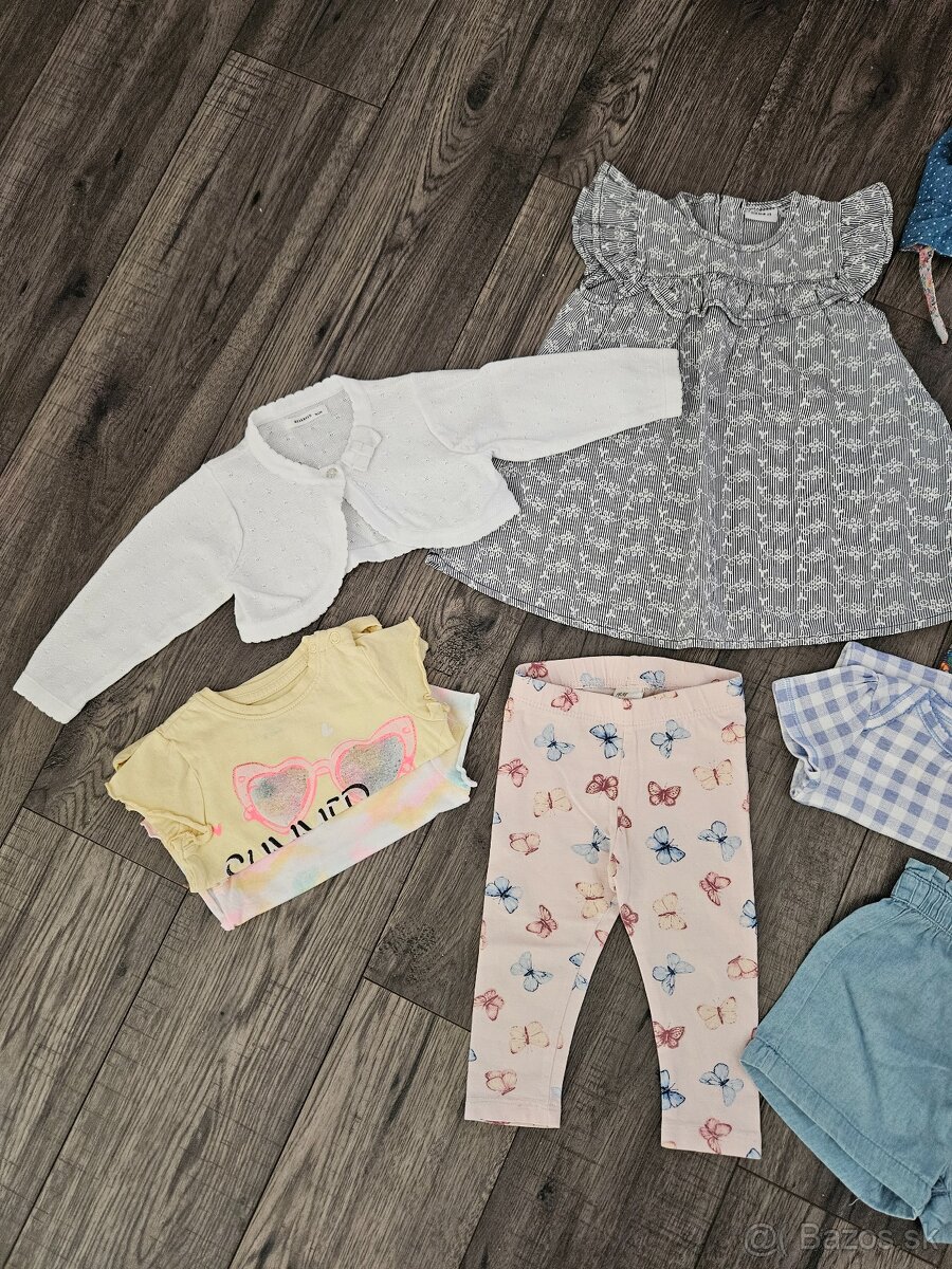 Balík letného oblečenia pre dievčatko 74 - 5