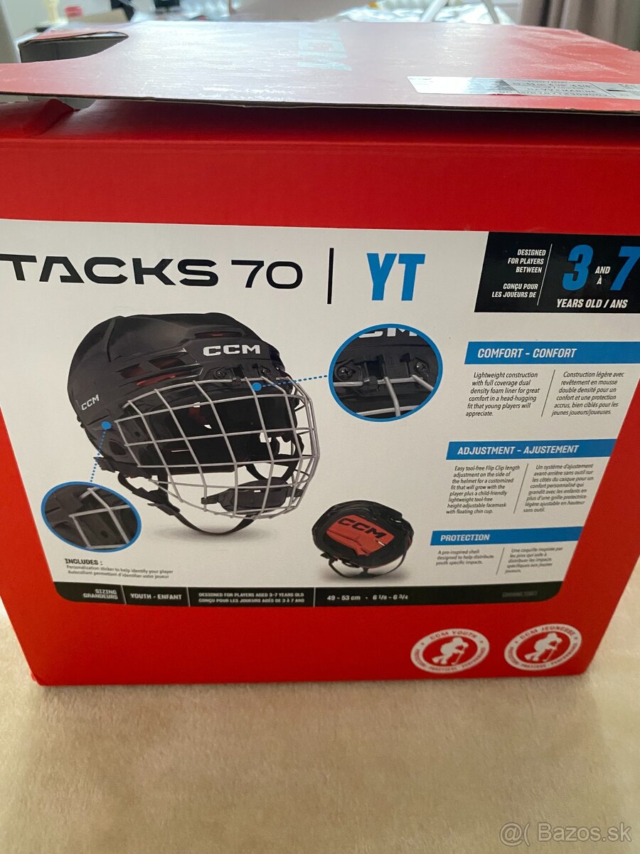 Detská hokejová prilba CCM - 5