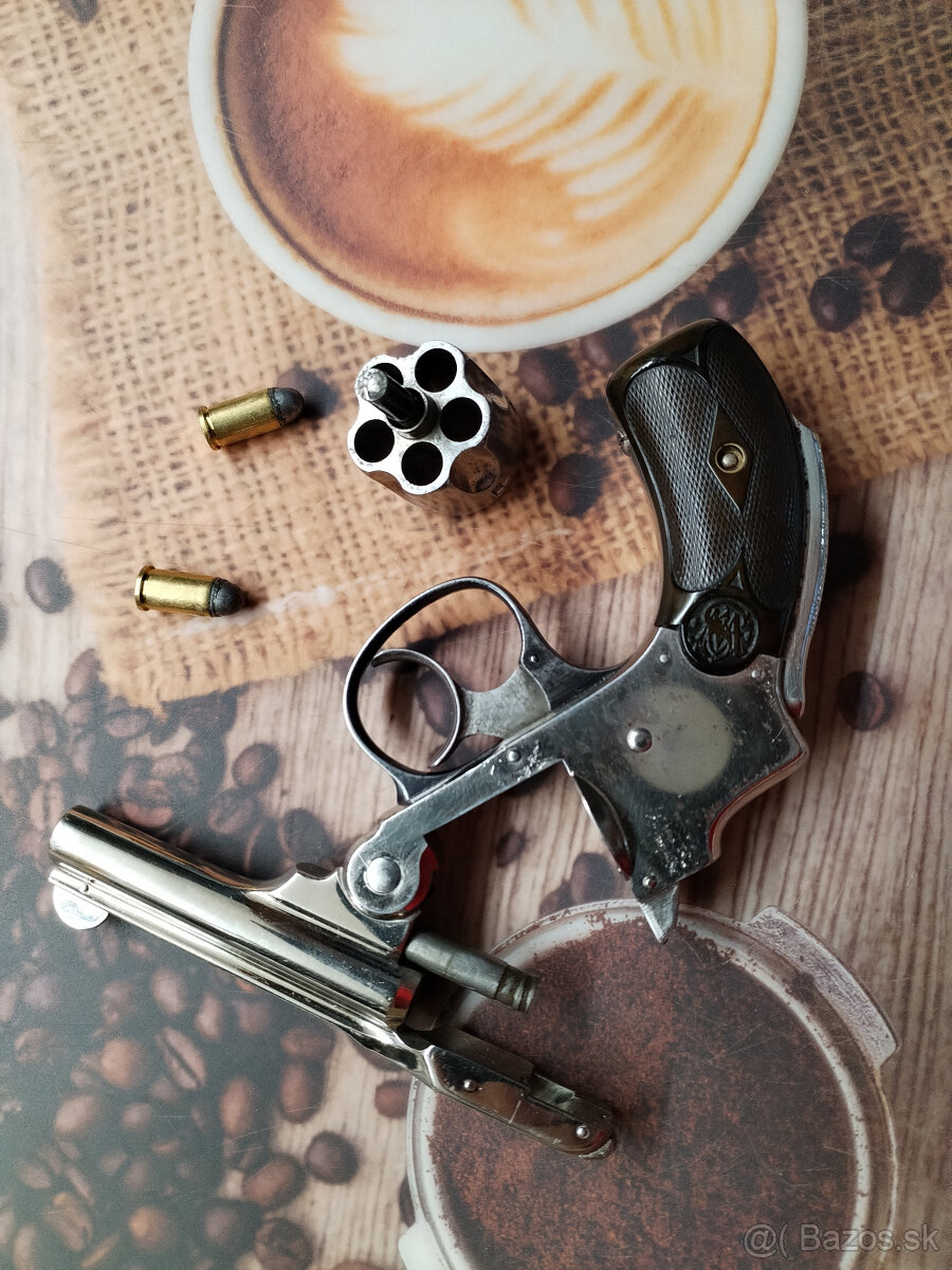 Smith & Wesson Safety Hammerless .32 SW, US patent 1885 - 5