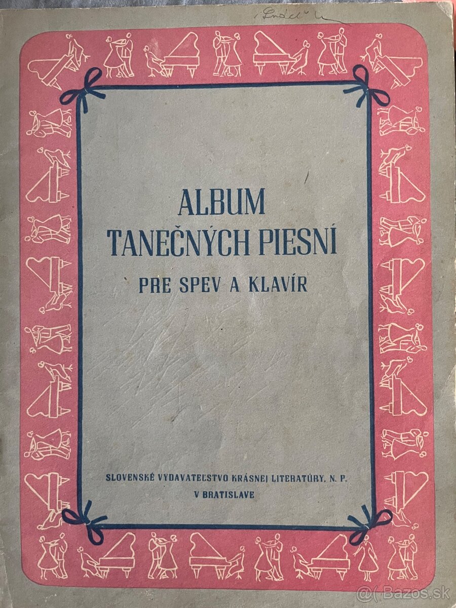 Noty klavír, mix - 5