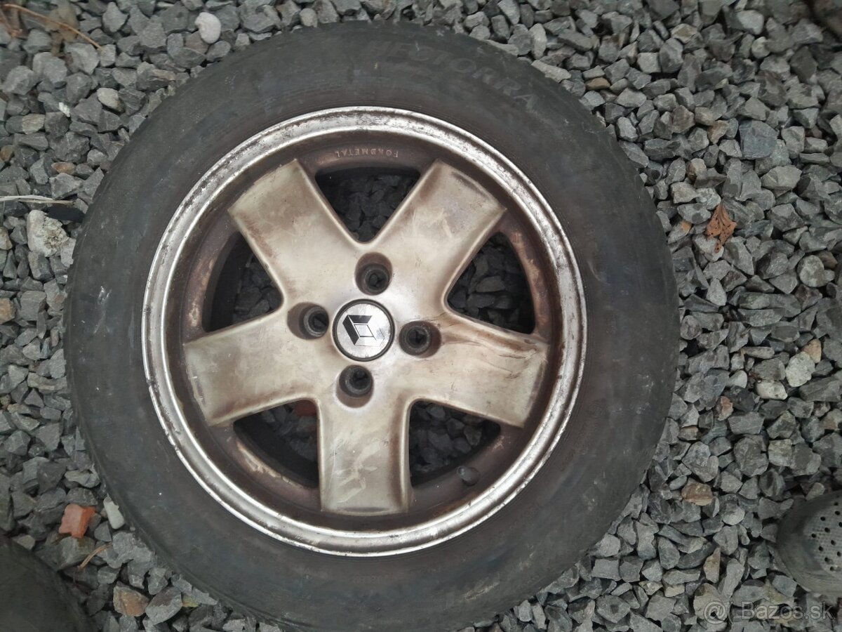 Predám plechové disky s pneumatikami - 5