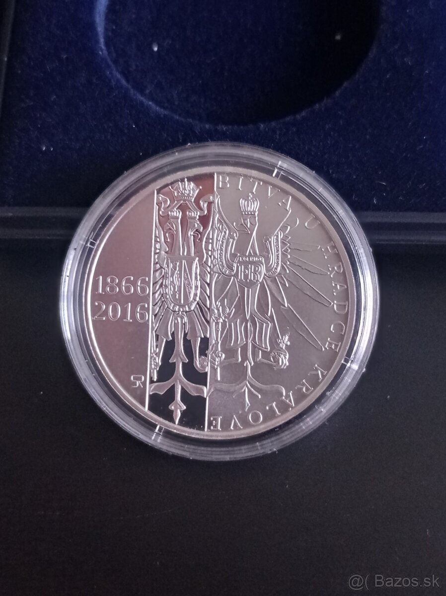 Strieborné mince 200 korún PROOF - 5