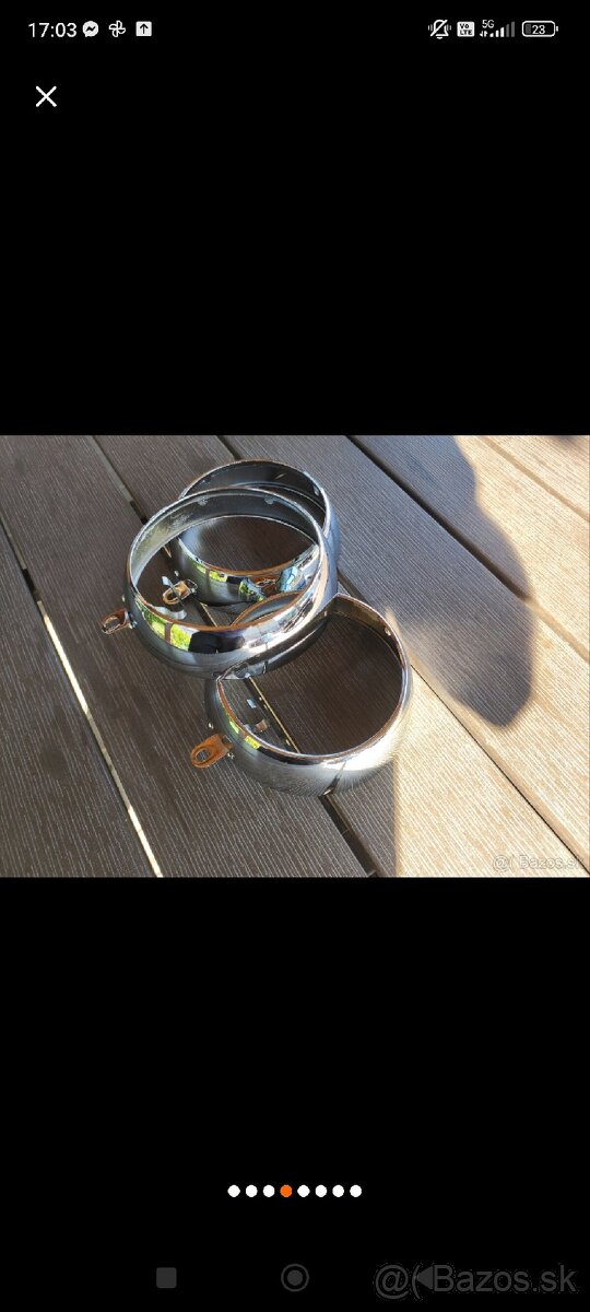 Rámiky predných svetiel - 5