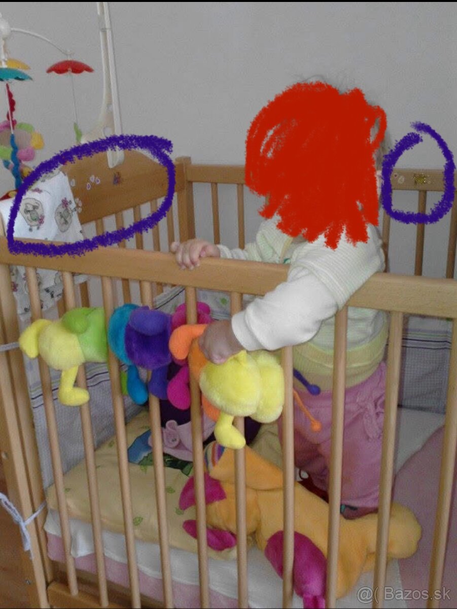 Drevená postieľka - 5