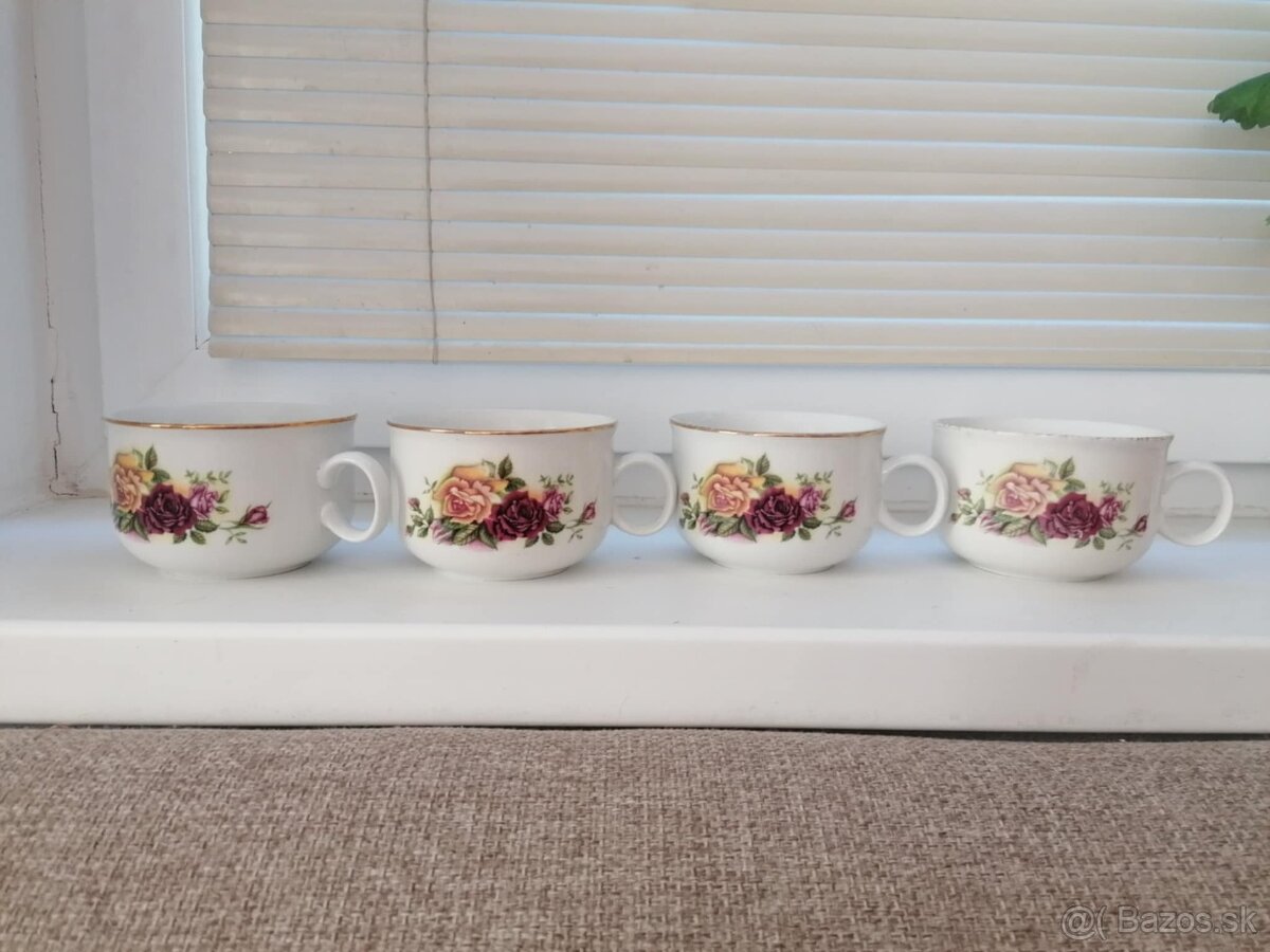 Poháre, hrnčeky rôzne + detský príbor - 5