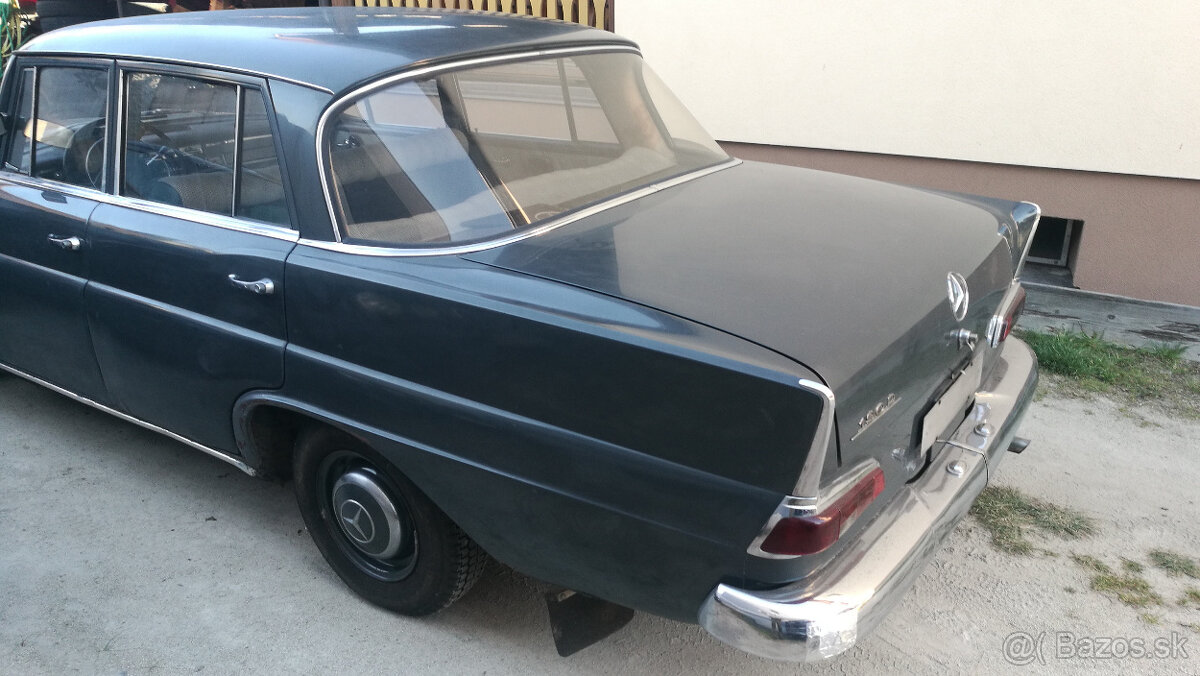 Predám mercedes 190D, r.v. 1963 - 5