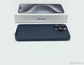 Apple iPhone 15 Pro Max 256GB Blue Titanium v Záruke - 5