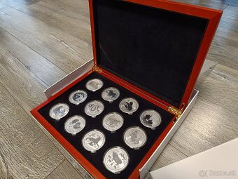 Sada mincí Austrália, Lunar II, 2008-2019, 1oz - 5