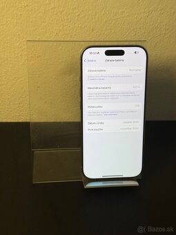 Predám Apple iPhone 16 PRO 128GB White Stav Nového Telefónu - 5
