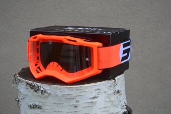 prilba okuliare oranžová shot mx enduro atv - 5