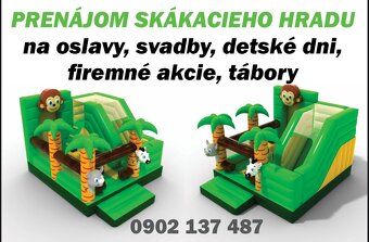 🏰Prenájom skákacieho hradu 5x4m🏰 - 5