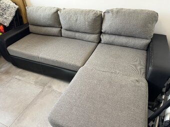 Predám rozkladaciu sedaciu súpravu s úložným priestorom - 5