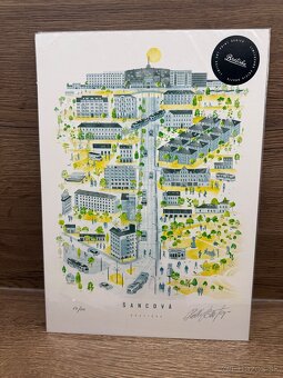 Predam Bratisla print/ grafika - 5