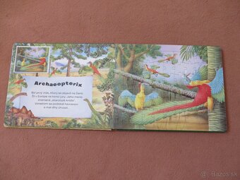 Veľká knižka Puzzle s dinosaurami - formát A4 + zošit + puzz - 5