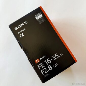 SONY FE 16-35mm f/2.8 GM E-Mount / TOP STAV - 5
