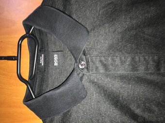 HUGO BOSS originál pánske striekané tricko L/XL - 5