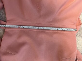 Staroružové spoločenské šaty midi - 5