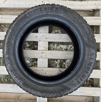 2ks ZIMNÝCH PNEUMATÍK SEMPERIT 215/55 R17 98V XL - 5