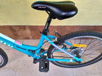 Dievčenský bicykel Galaxy 24", tyrkys - 5