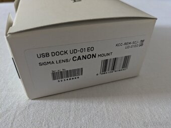 Sigma USB DOCK UD-01 pre Canon EF - 5
