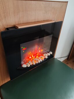Elektrický krb na stenu - 5