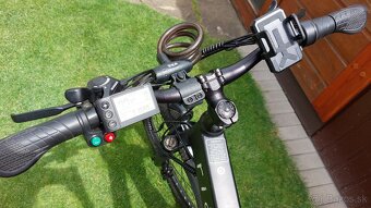 Skladací celoodpružený horský elektrobicykel - 5