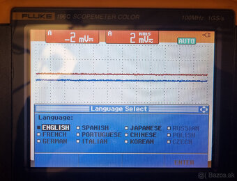 Osciloskop/Scopemeter Fluke 196C, 100MHz, 1Gs/s - 5