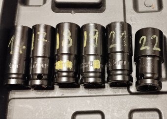 380N.M brushless rázový uťahovak set na Makita 18V baterie - 5