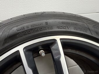 ORIGINAL BMW 5 2020+ LETNA SADA 5x112 R18 DVOJROZMER - 5