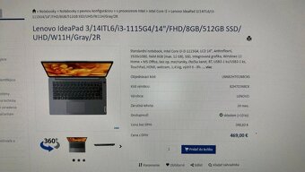 Notebook Lenovo IdeaPad - 5