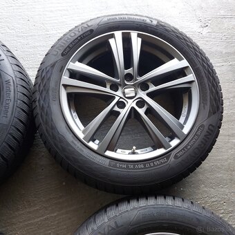 17"Elektróny originál Seat Ateca R17 5x112 zimné - 5