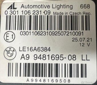 BMW G20 G21 led světlo světlomet - 5