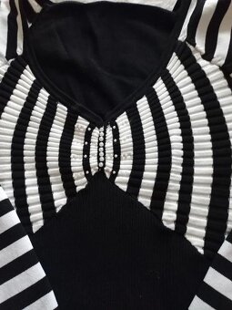 Čierno-biele oblečenie S/M - 5