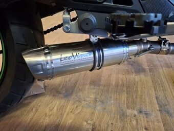 Nový Univerzálny Športový výfuk na motorku - LeoVince - 5