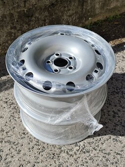 5x100 R15 plechové disky - 5