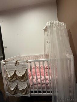 Detská postieľka s komplet vybavením - 5