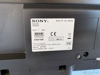Predám televízor Sony Bravia 32" (KDL-32RD430) - 5