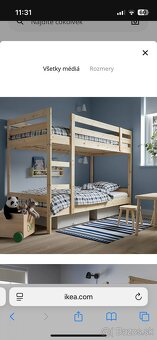 Ikea poschodová postel MYDAL - 5