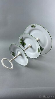 Porcelánový etažér, karlovarský porcelán - 5