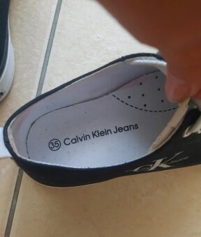 Calvin Klein tenisky, plátenky - 5