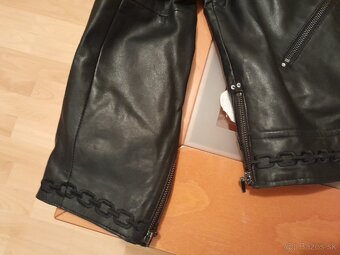 NOVÁ dámska značková kožená bunda č.52 - 5