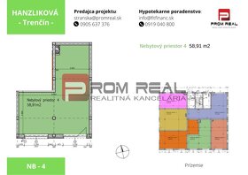 Predaj nebytový priestor novostavba prízemie 59 m2 Hanzlíkov - 5