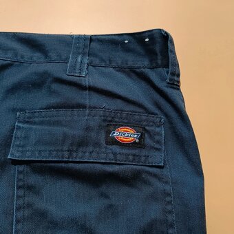 Dickies modré cargo široké nohavice W36 - 5