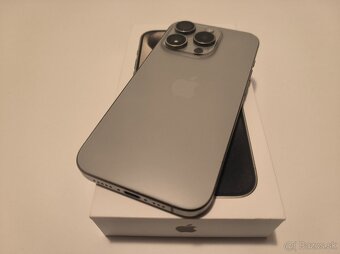 apple iphone 15 PRO 256gb Natural Titanium 86% Batéria - 5