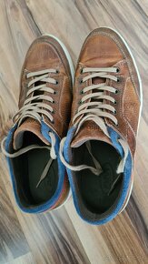 Pánske kožené topánky AM shoe, veľkosť 45 - 5