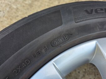 Disky Škoda Elbrus + Letné pneumatiky Hankook - 5