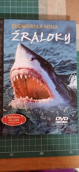 Predám DVD dokumenty – Žraloky (nové), Levy, Tigre – Natural - 5